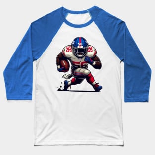 NY Football Player Baseball T-Shirt